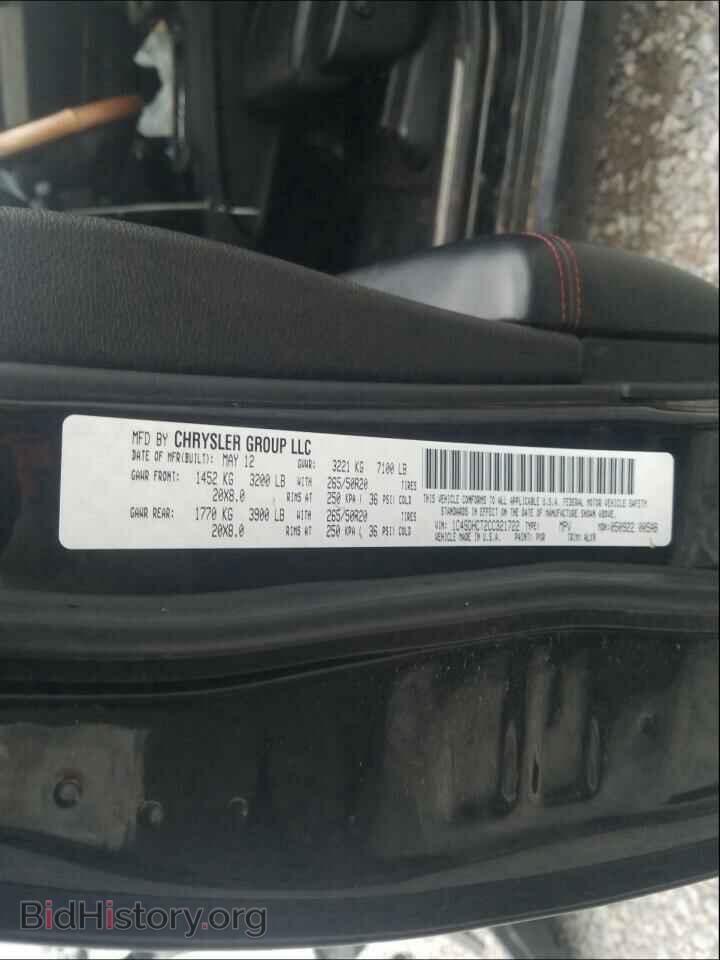 2012 DODGE DURANGO - VIN: 1C4SDHCT2CC321722 - Photo 10