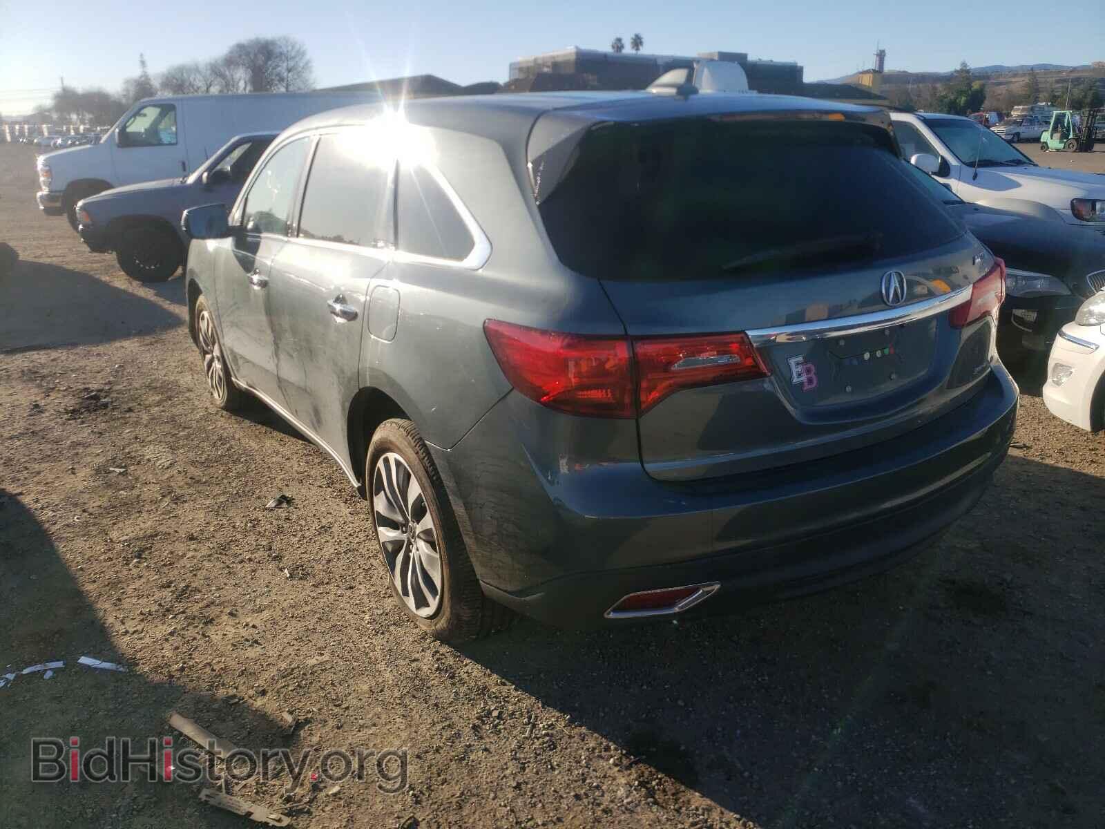 2015 ACURA MDX - VIN: 5FRYD4H41FB016187 - Фото 3