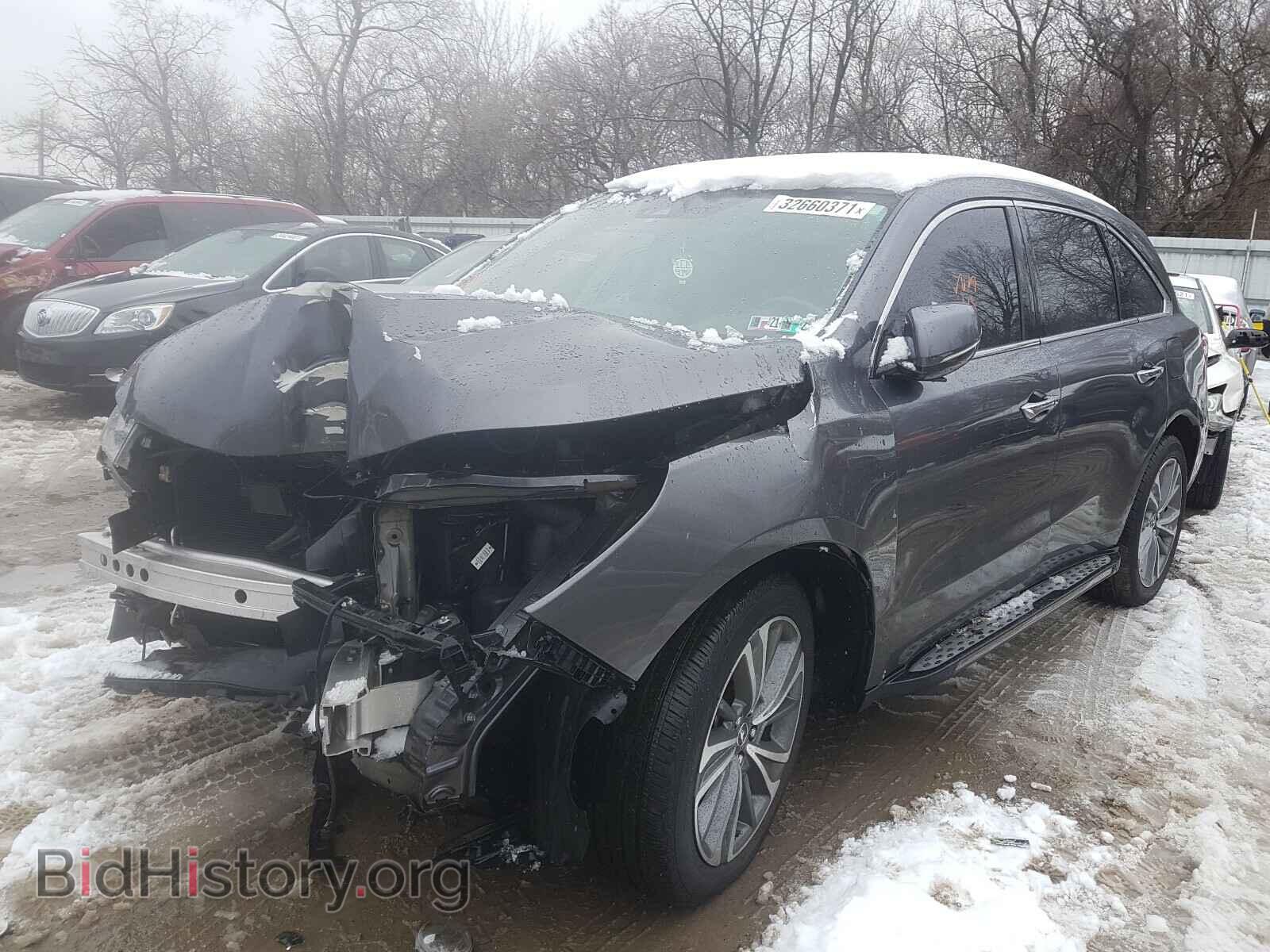 2017 ACURA MDX - VIN: 5FRYD4H53HB028207 - Фото 2
