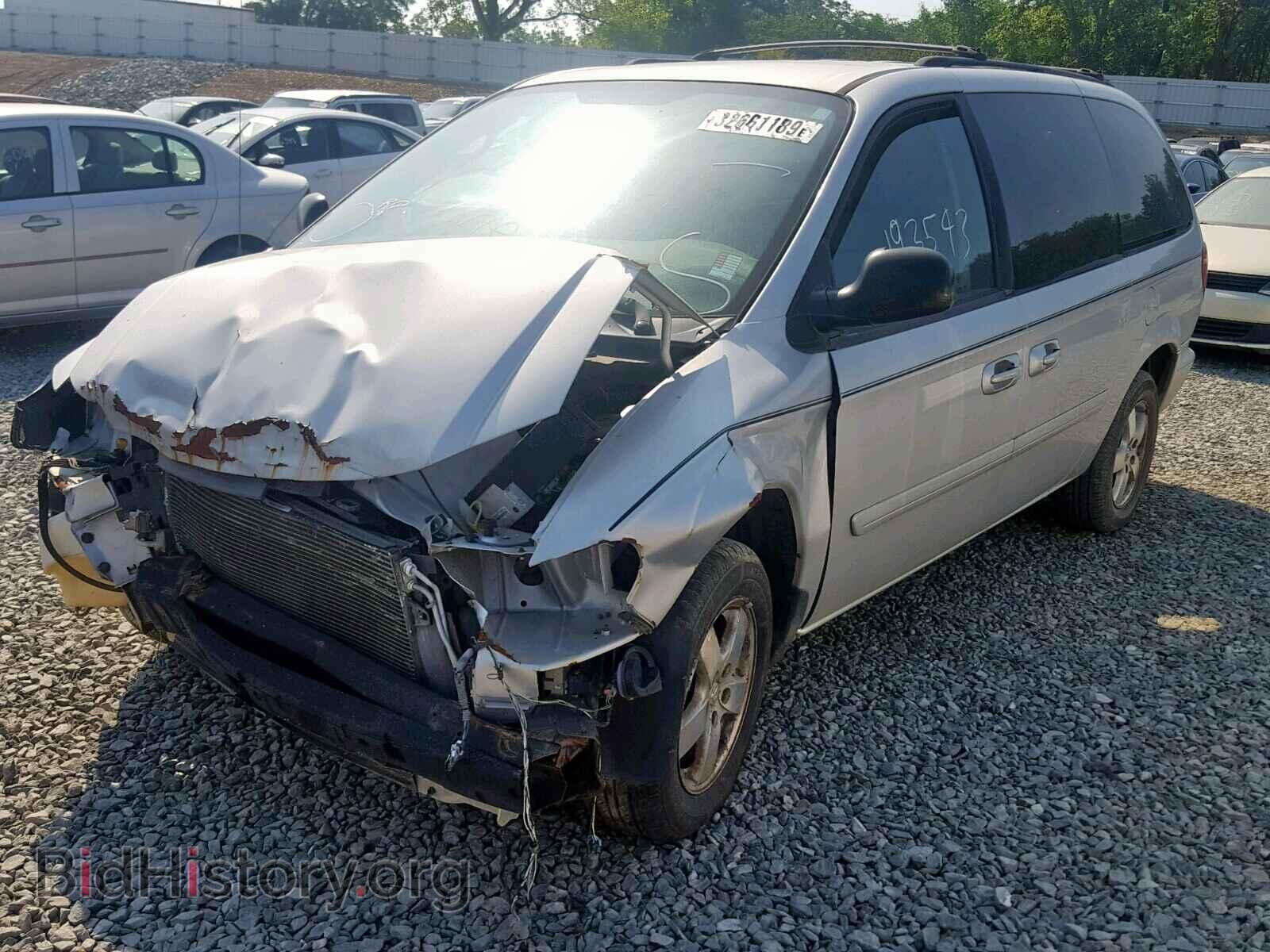 2007 DODGE CARAVAN - VIN: 2D4GP44L97R345472 - Фото 2