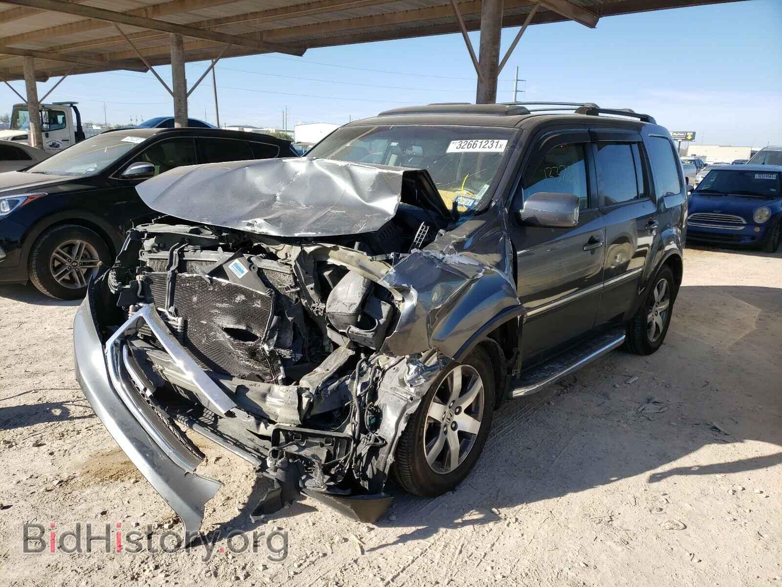 2012 HONDA PILOT - VIN: 5FNYF4H99CB079623 - Фото 2