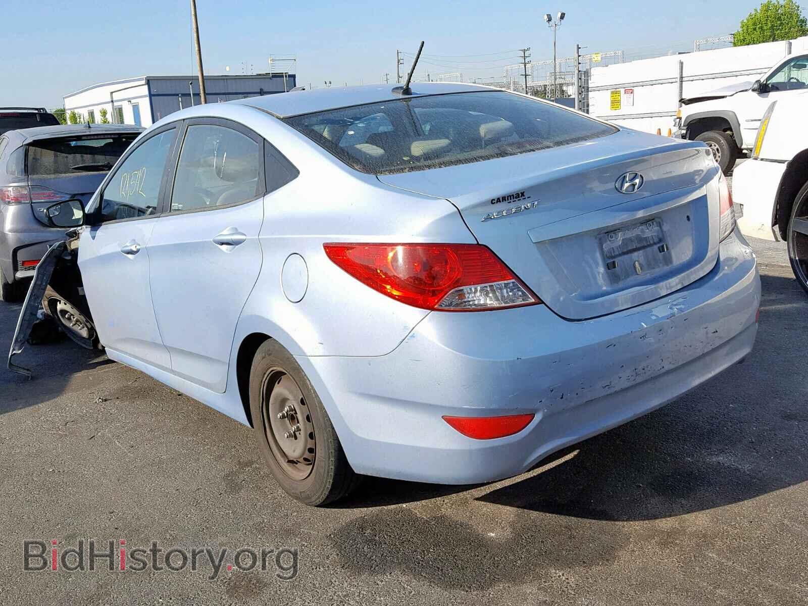 2014 HYUNDAI ACCENT - VIN: KMHCT4AE8EU652155 - Фото 3