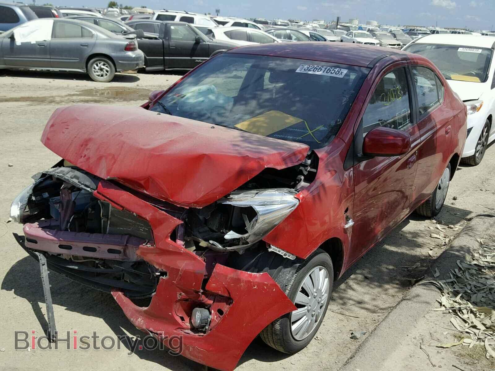 2017 MITSUBISHI MIRAGE - VIN: ML32F3FJ1HHF12670 - Фото 2