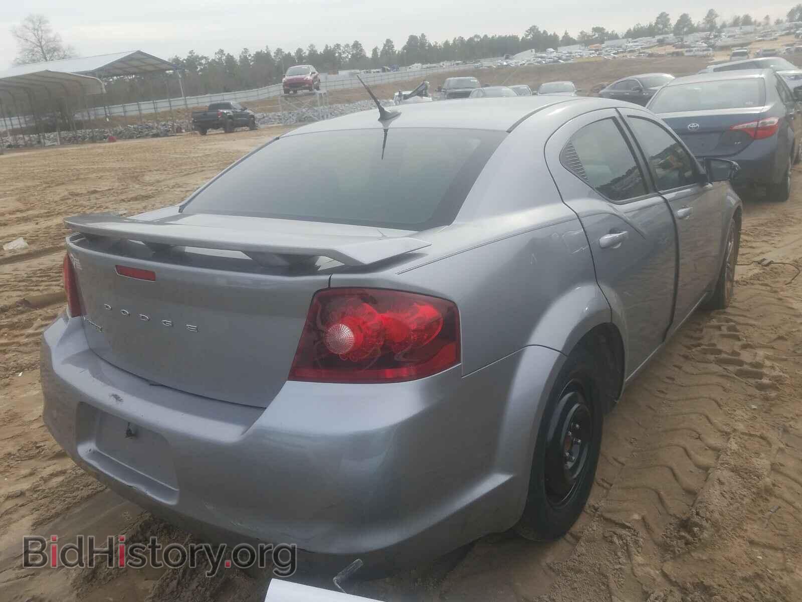 2013 DODGE AVENGER - VIN: 1C3CDZAGXDN587659 - Фото 4