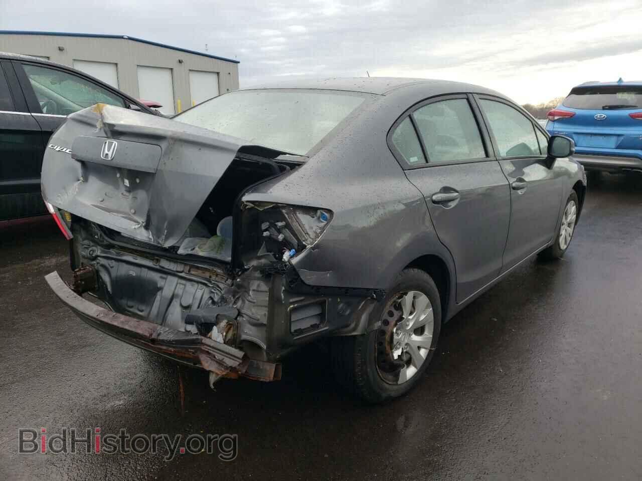 2012 HONDA CIVIC - VIN: 2HGFB2F57CH563843 - Фото 4