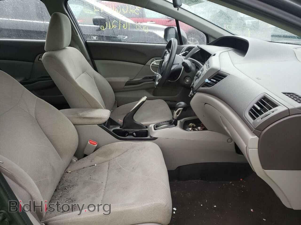 2012 HONDA CIVIC - VIN: 2HGFB2F57CH563843 - Фото 5