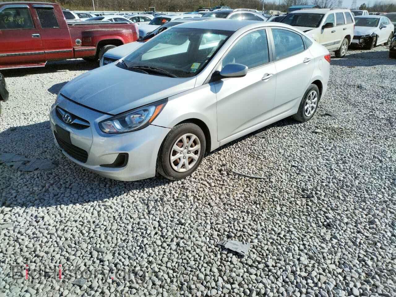 2013 HYUNDAI ACCENT - VIN: KMHCT4AE6DU502687 - Фото 2