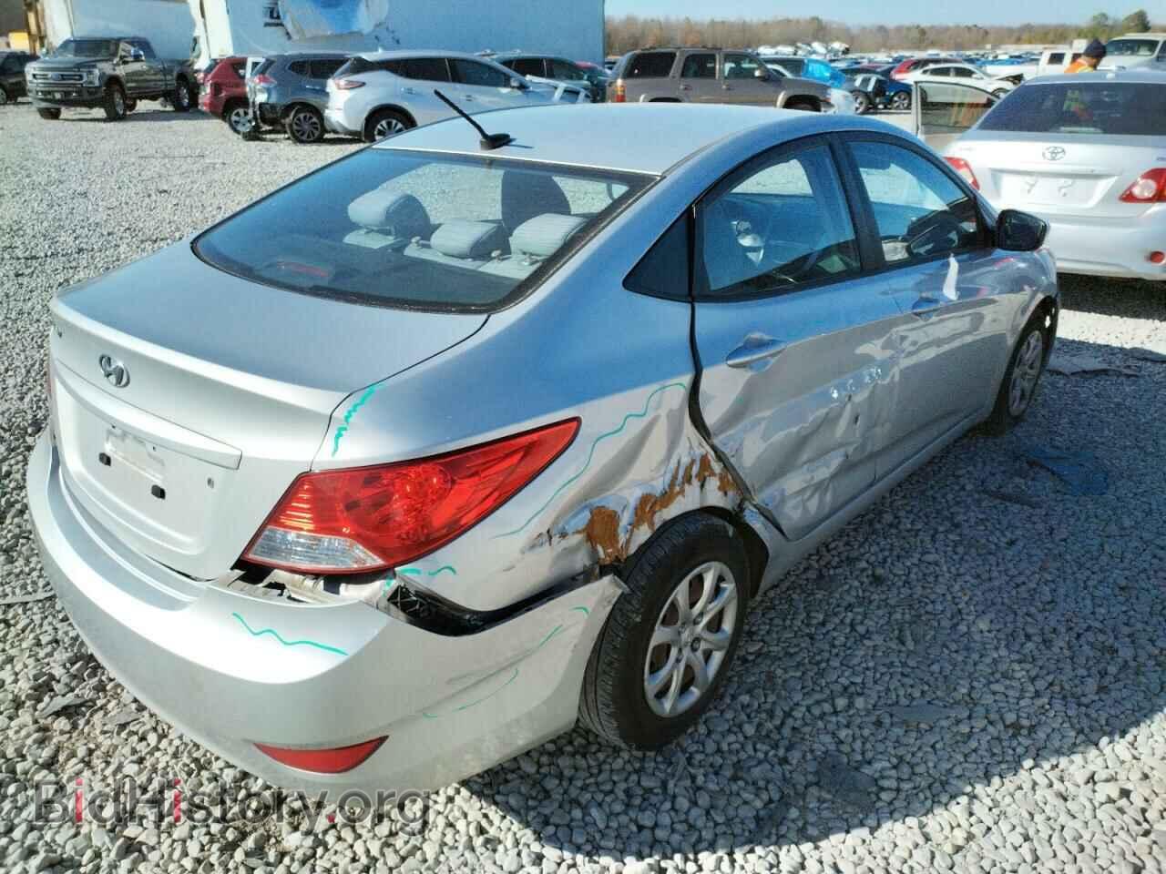 2013 HYUNDAI ACCENT - VIN: KMHCT4AE6DU502687 - Фото 4