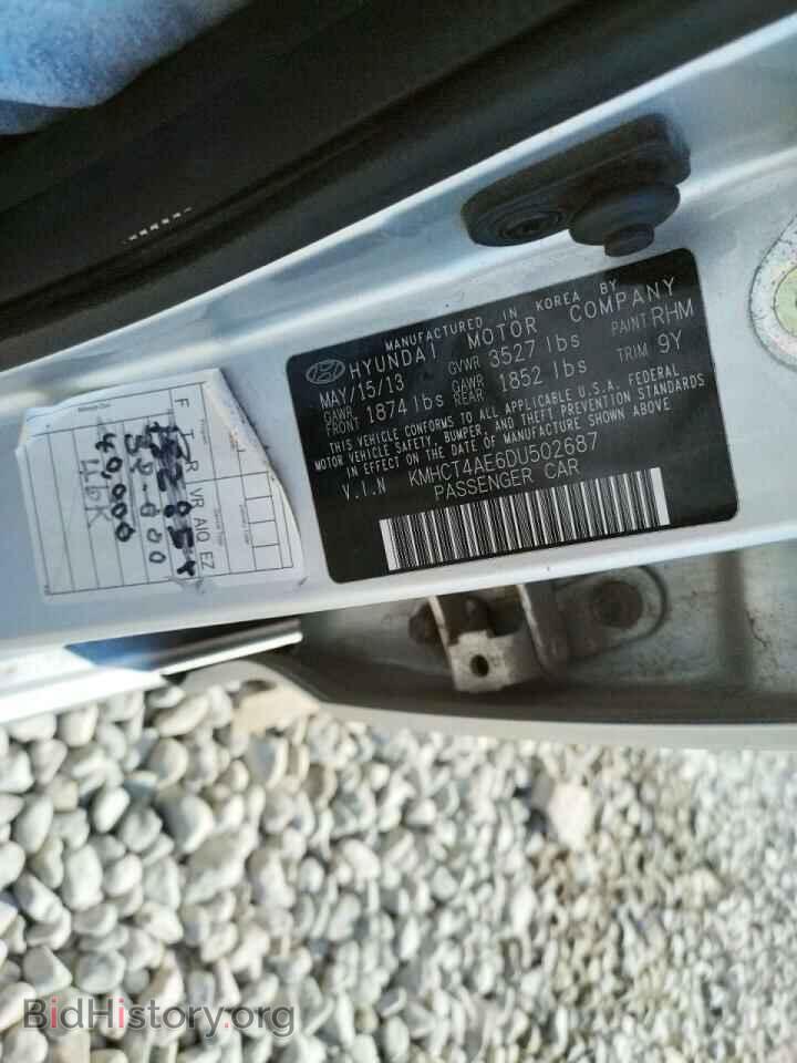 2013 HYUNDAI ACCENT - VIN: KMHCT4AE6DU502687 - Фото 10