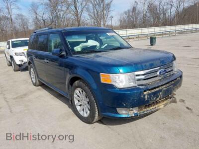 2011 Ford FLEX FLEX SEL, green — VIN 2FMGK5CC0BBD22324, Copart