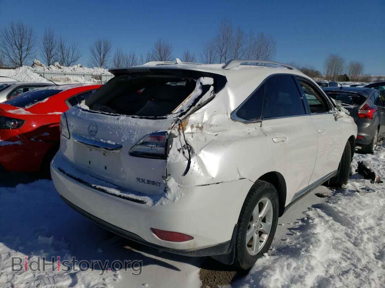 2012 LEXUS RX350 - VIN: 2T2BK1BA0CC138772 - Фото 4