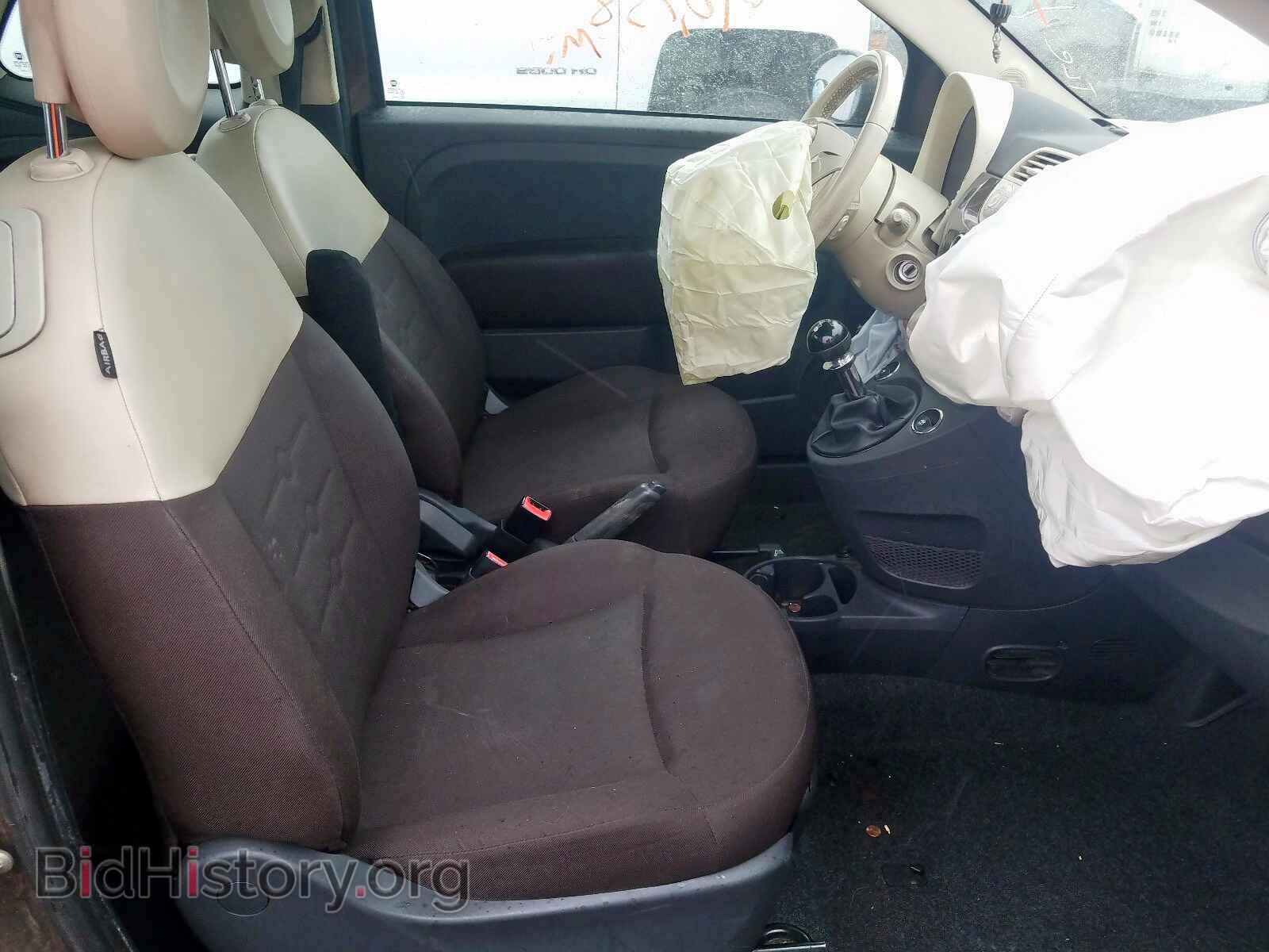 2012 FIAT 500 - VIN: 3C3CFFAR3CT211734 - Фото 5