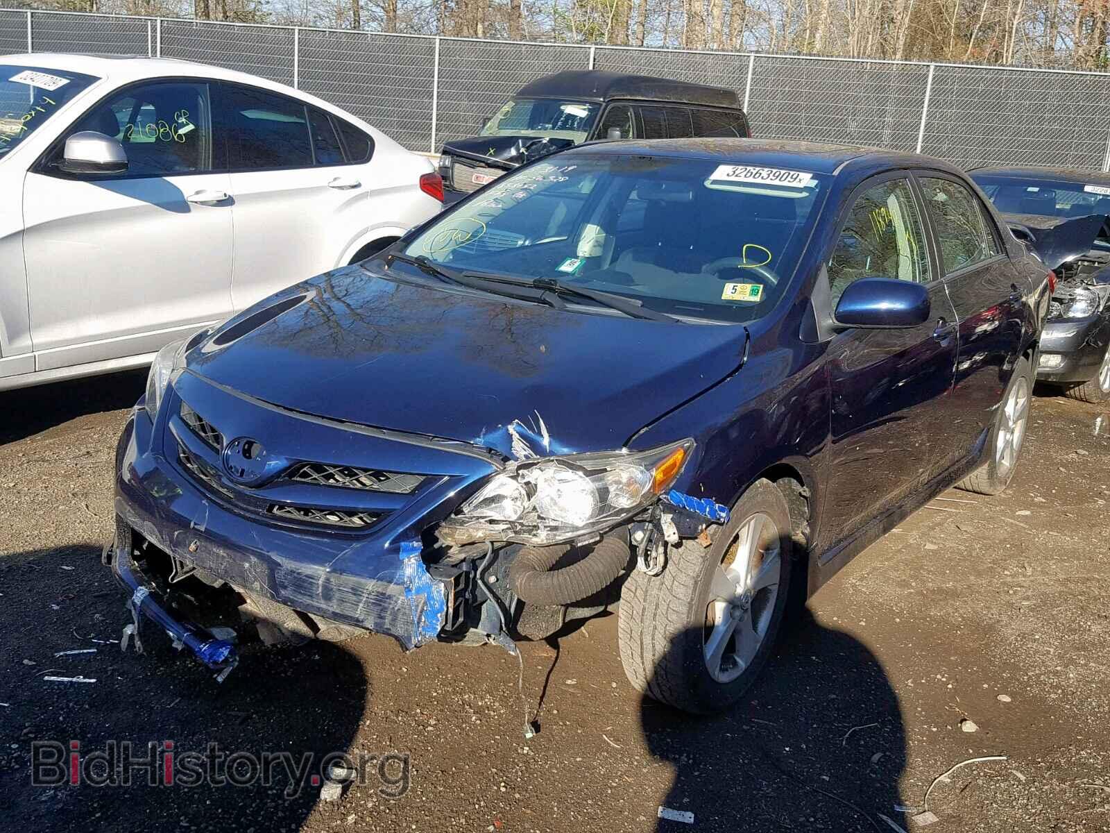2012 TOYOTA COROLLA BA - VIN: 2T1BU4EE7CC858052 - Фото 2