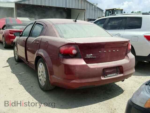 2014 DODGE AVENGER - VIN: 1C3CDZAB7EN196197 - Фото 3