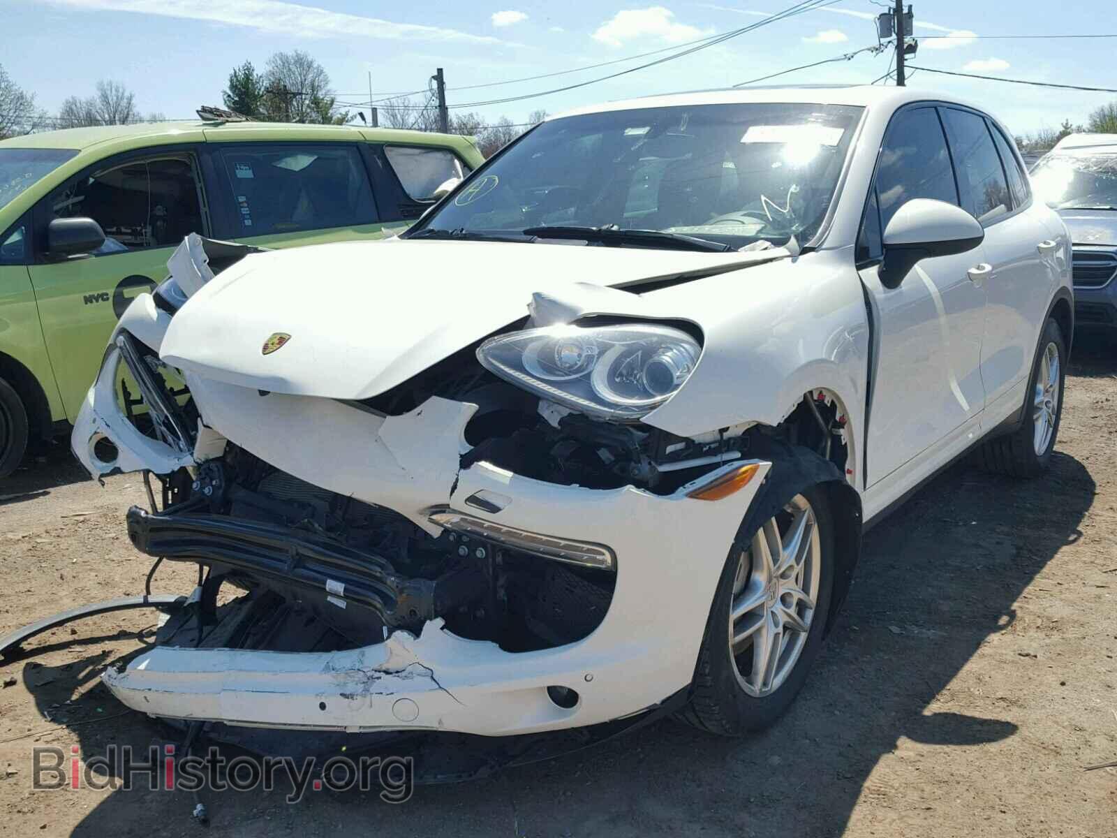 2012 PORSCHE CAYENNE S - VIN: WP1AB2A22CLA41127 - Фото 2