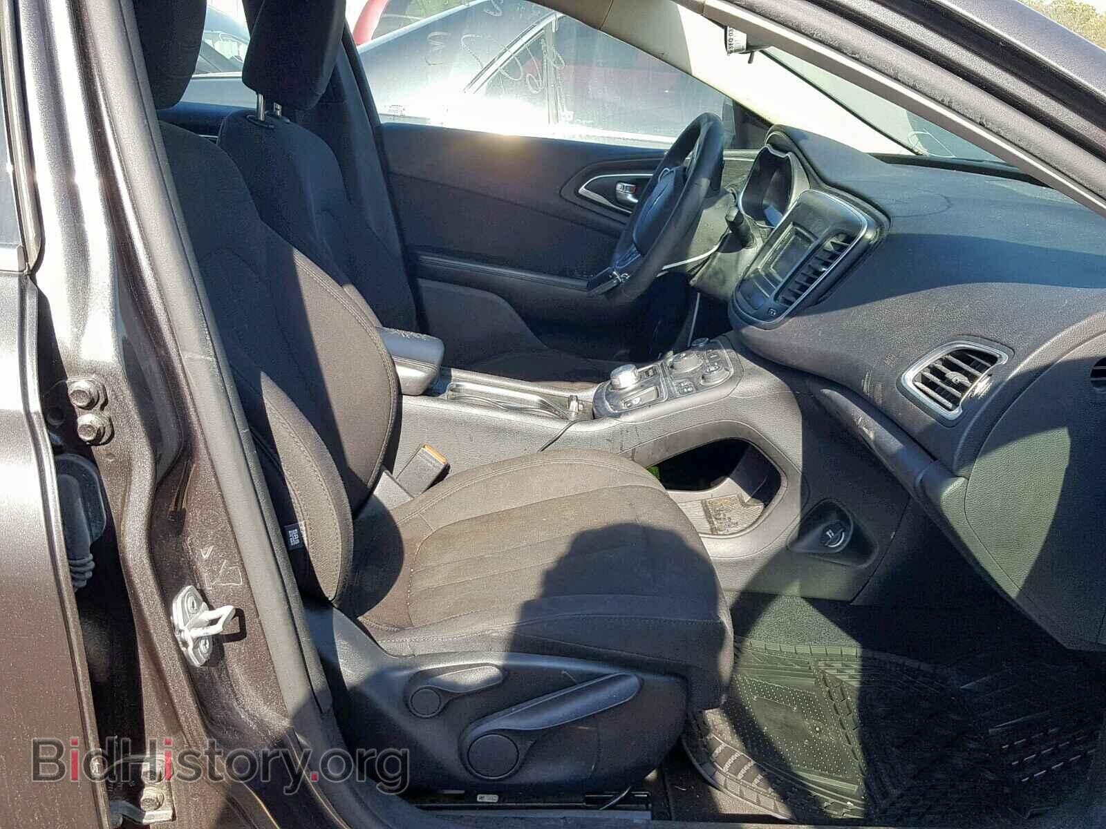 Фотография 1C3CCCAB8FN632010 - CHRYSLER 200 2015