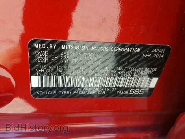 2014 MITSUBISHI EVO - VIN: JA32W8FV4EU019531 - Фото 10