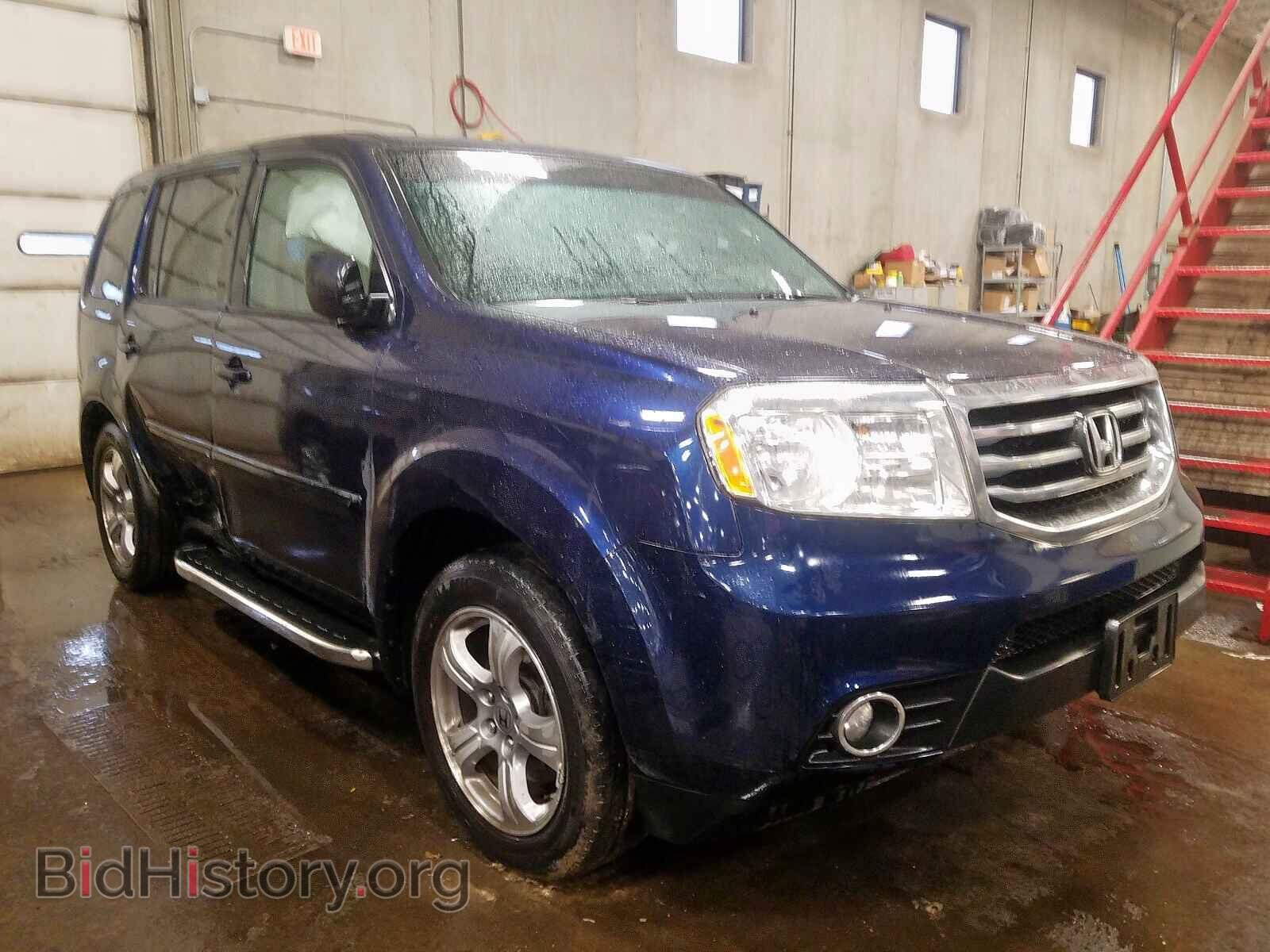 Photo 5FNYF4H58DB027625 - HONDA PILOT 2013
