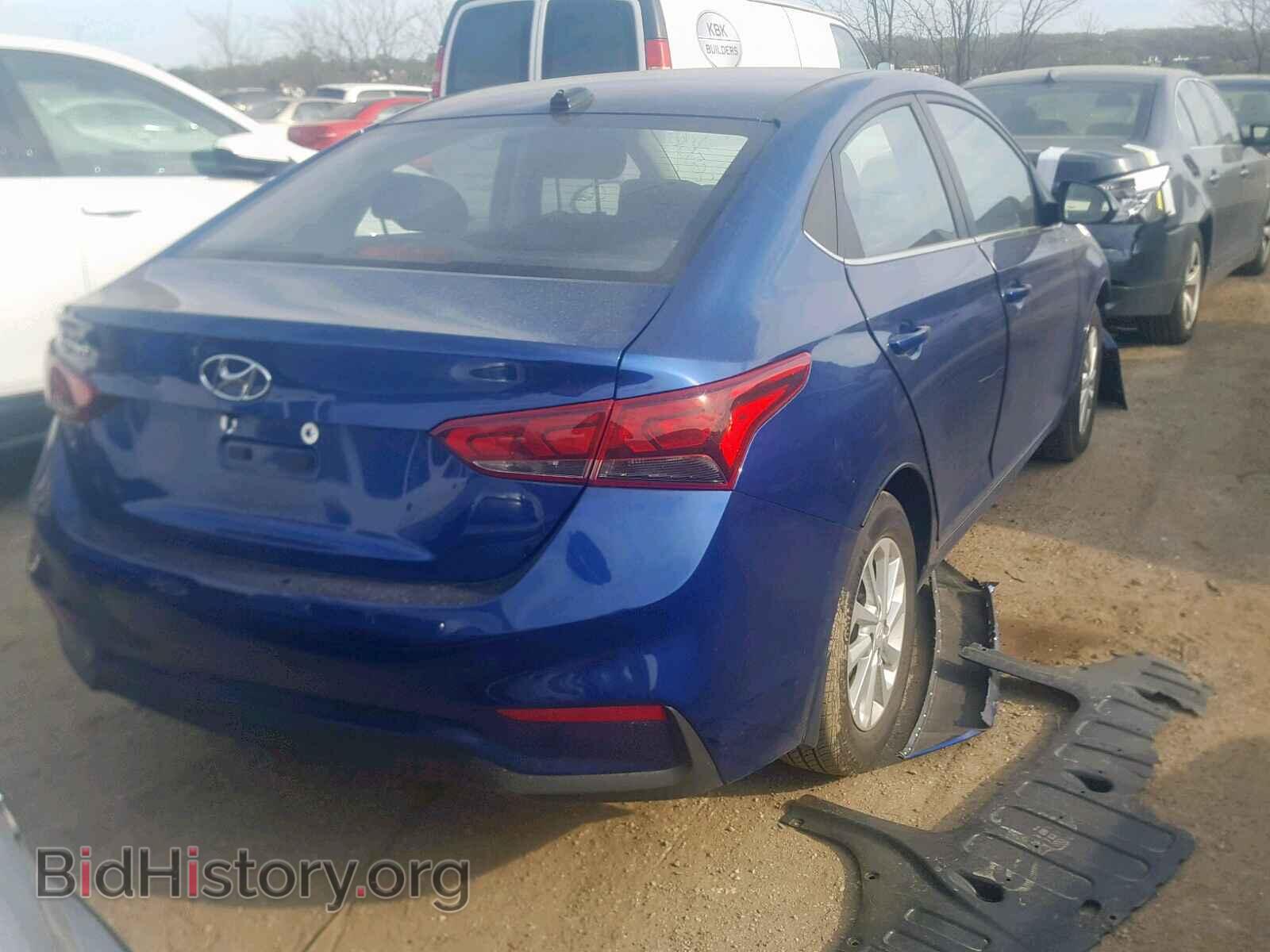 2019 HYUNDAI ACCENT - VIN: 3KPC24A36KE042576 - Фото 4