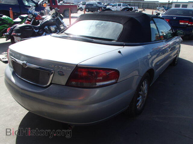 2003 CHRYSLER SEBRING - VIN: 1C3EL65R43N525968 - Фото 4