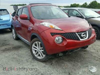 2013 Nissan JUKE Juke S/SV/, burgundy — VIN JN8AF5MR5DT220932, Copart