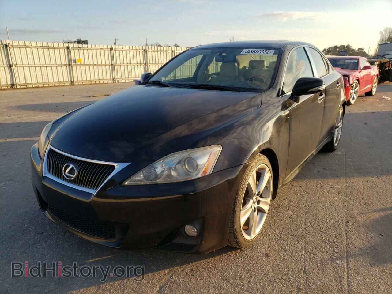 2012 LEXUS IS - VIN: JTHBF5C21C5162937 - Фото 2
