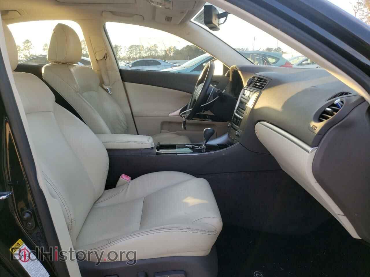 2012 LEXUS IS - VIN: JTHBF5C21C5162937 - Фото 5