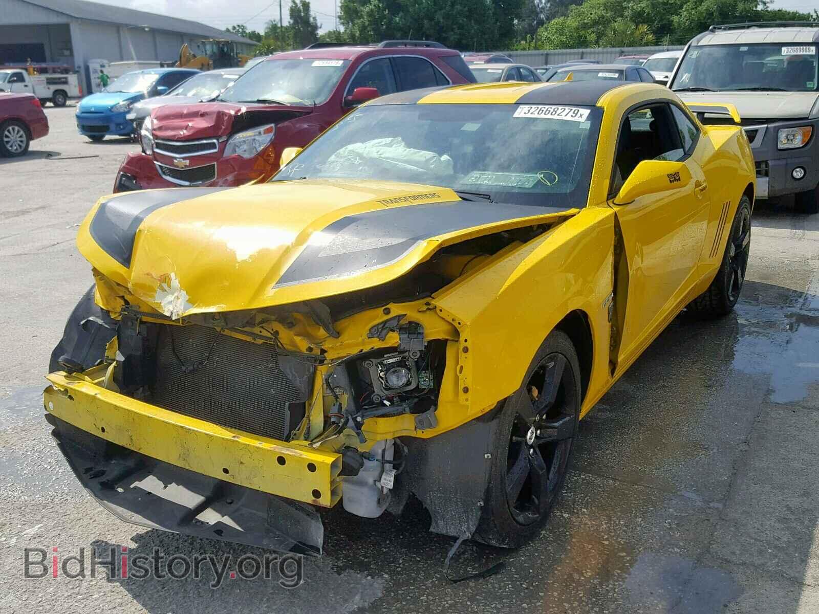 2012 CHEVROLET CAMARO - VIN: 2G1FC1E30C9132172 - Фото 2