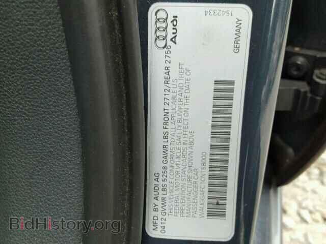 2012 AUDI A6 - VIN: WAUGGAFC1CN158000 - Фото 10