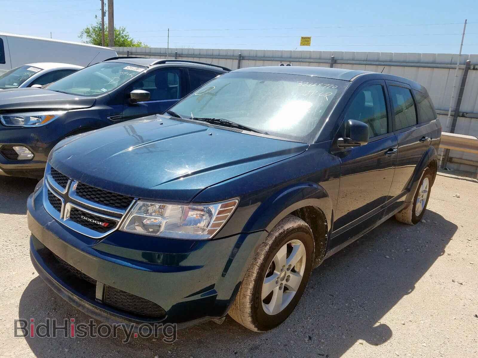 2014 DODGE JOURNEY - VIN: 3C4PDCAB1ET267341 - Фото 2
