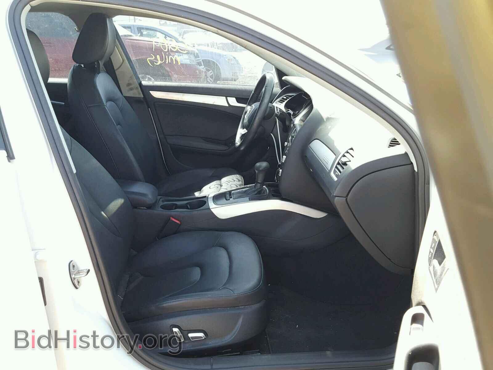 2013 AUDI A4 - VIN: WAUBFAFL2DN004703 - Photo 5