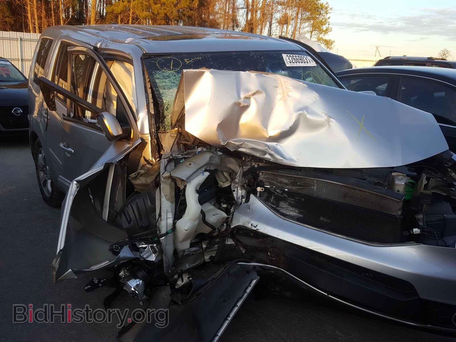 Фотография 5FNYF3H76FB008683 - HONDA PILOT 2015