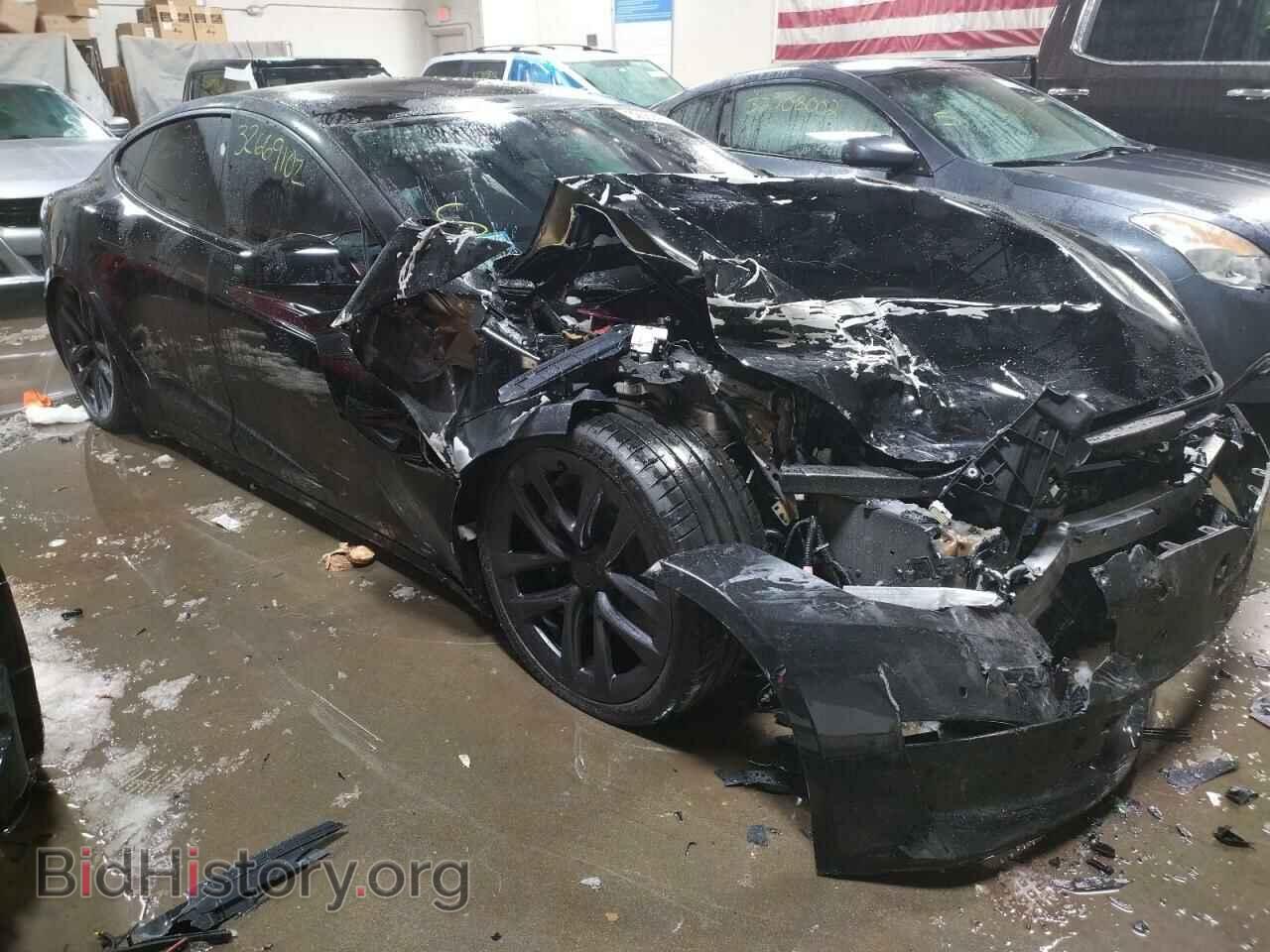 Photo 5YJSA1E61MF454693 - TESLA MODEL S 2021