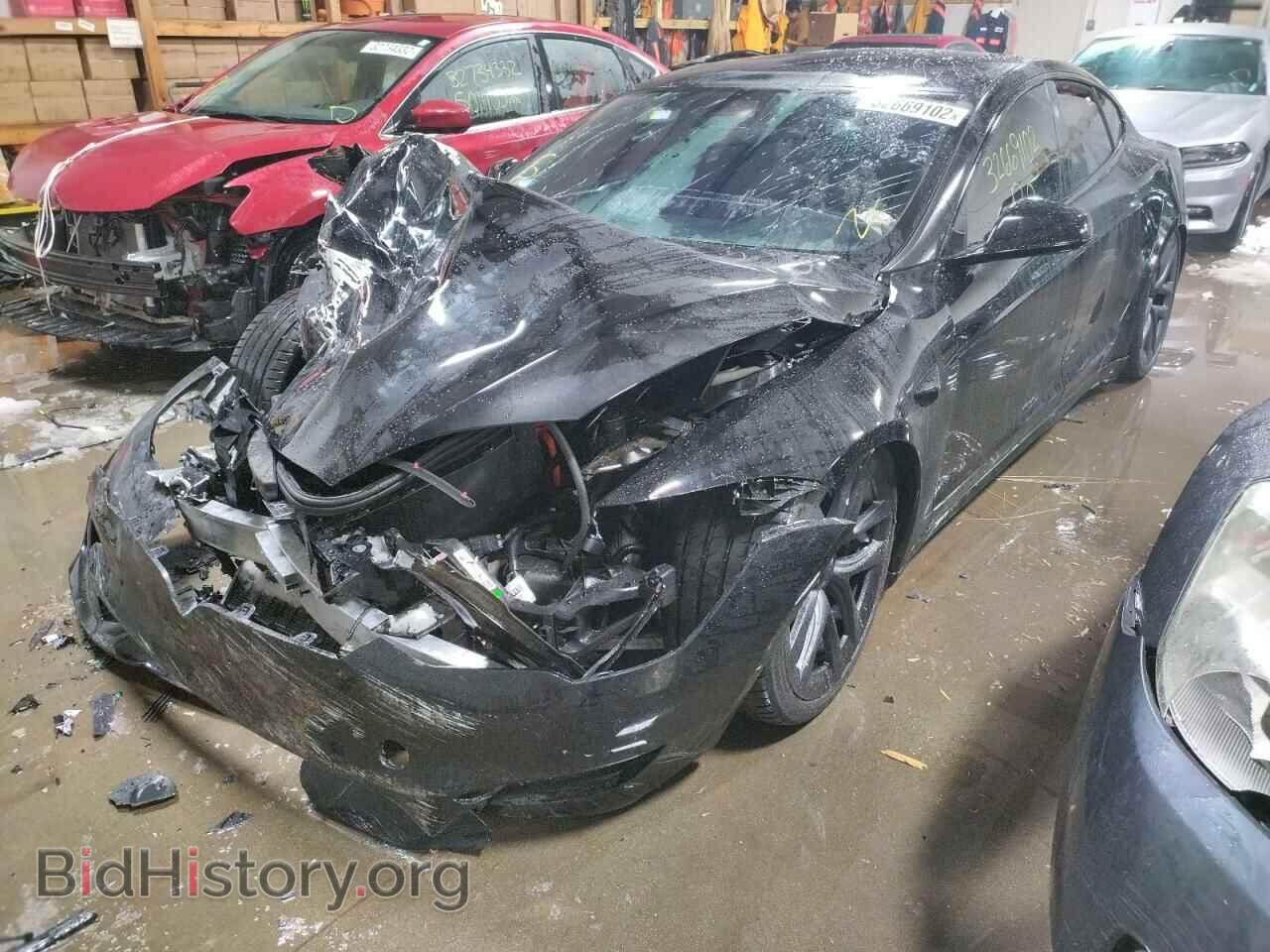 2021 TESLA MODEL S - VIN: 5YJSA1E61MF454693 - Photo 2