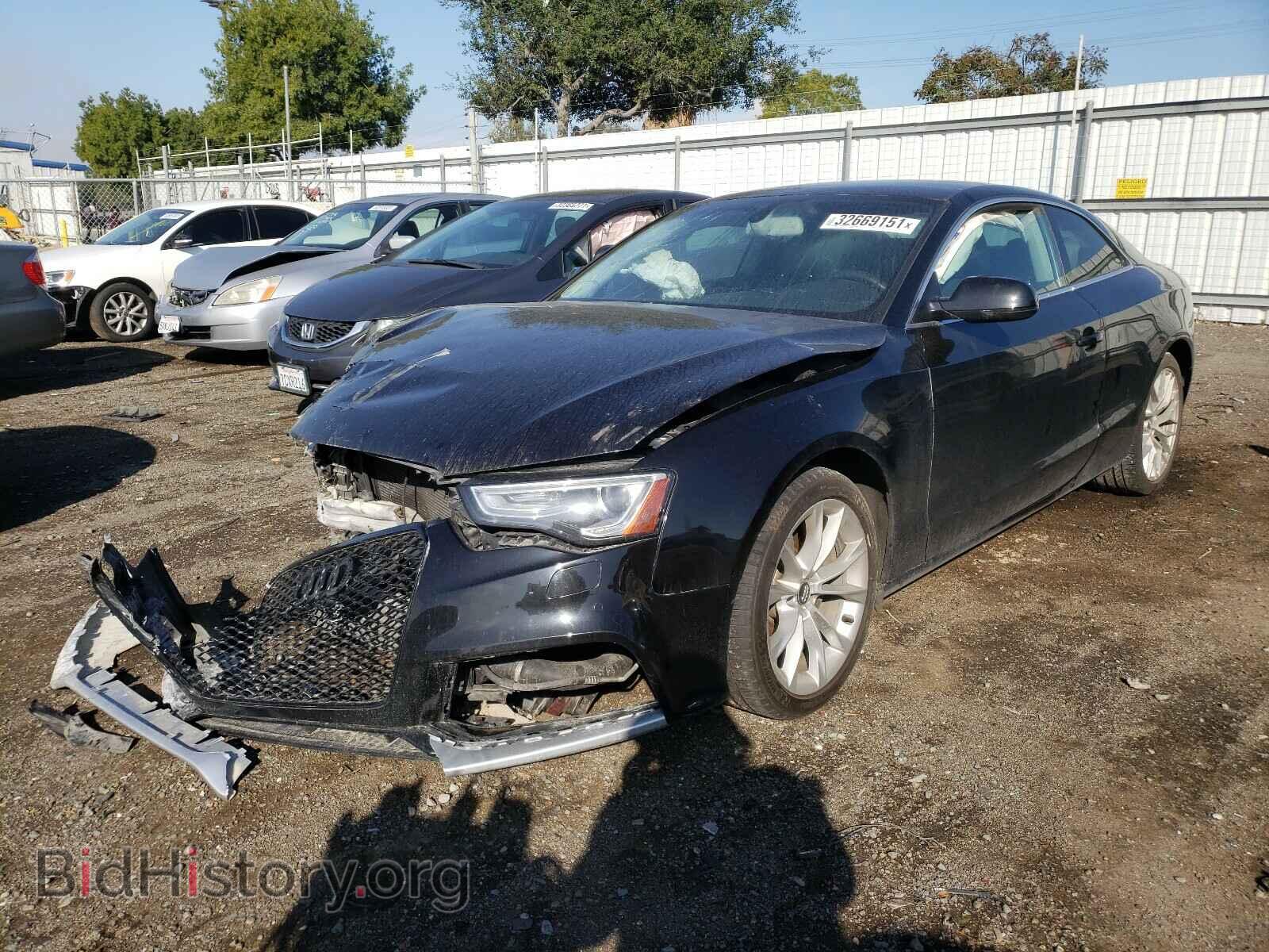 2013 AUDI A5 - VIN: WAUCFAFR8DA078952 - Фото 2