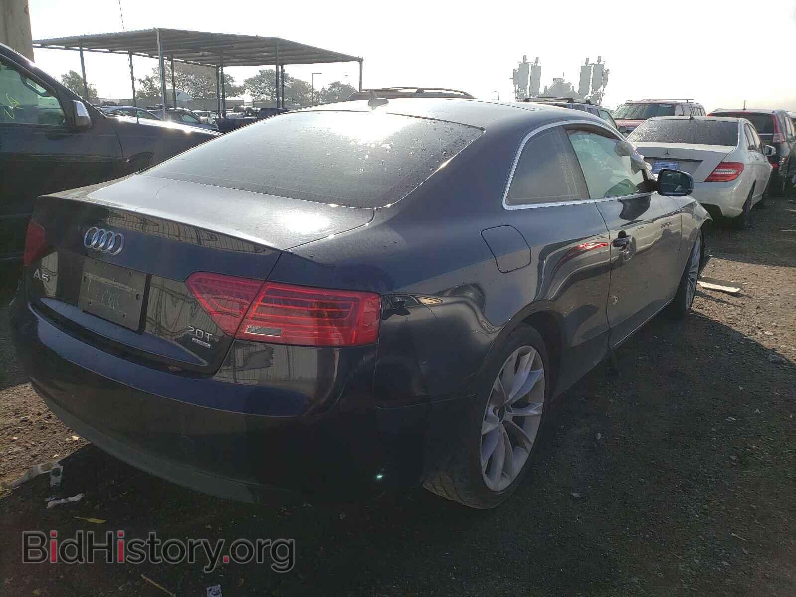 2013 AUDI A5 - VIN: WAUCFAFR8DA078952 - Фото 4