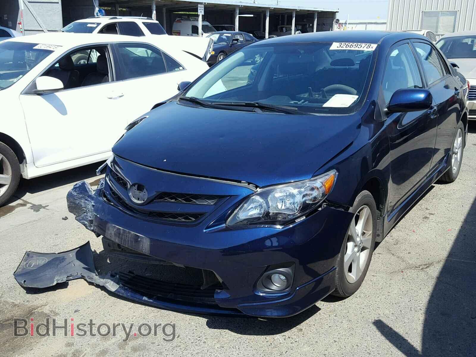 2013 TOYOTA COROLLA BA - VIN: 2T1BU4EE0DC123642 - Фото 2