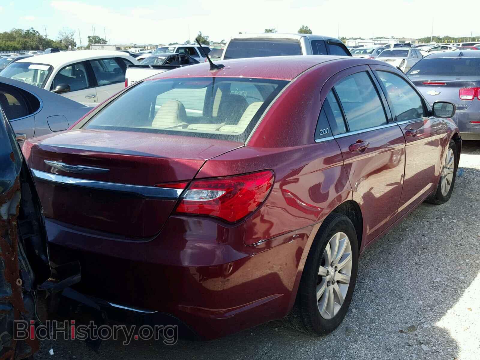 2013 CHRYSLER 200 - VIN: 1C3CCBBB3DN557416 - Фото 4