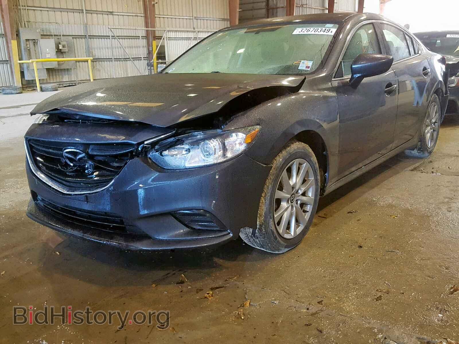 2016 MAZDA 6 - VIN: JM1GJ1U52G1405496 - Фото 2