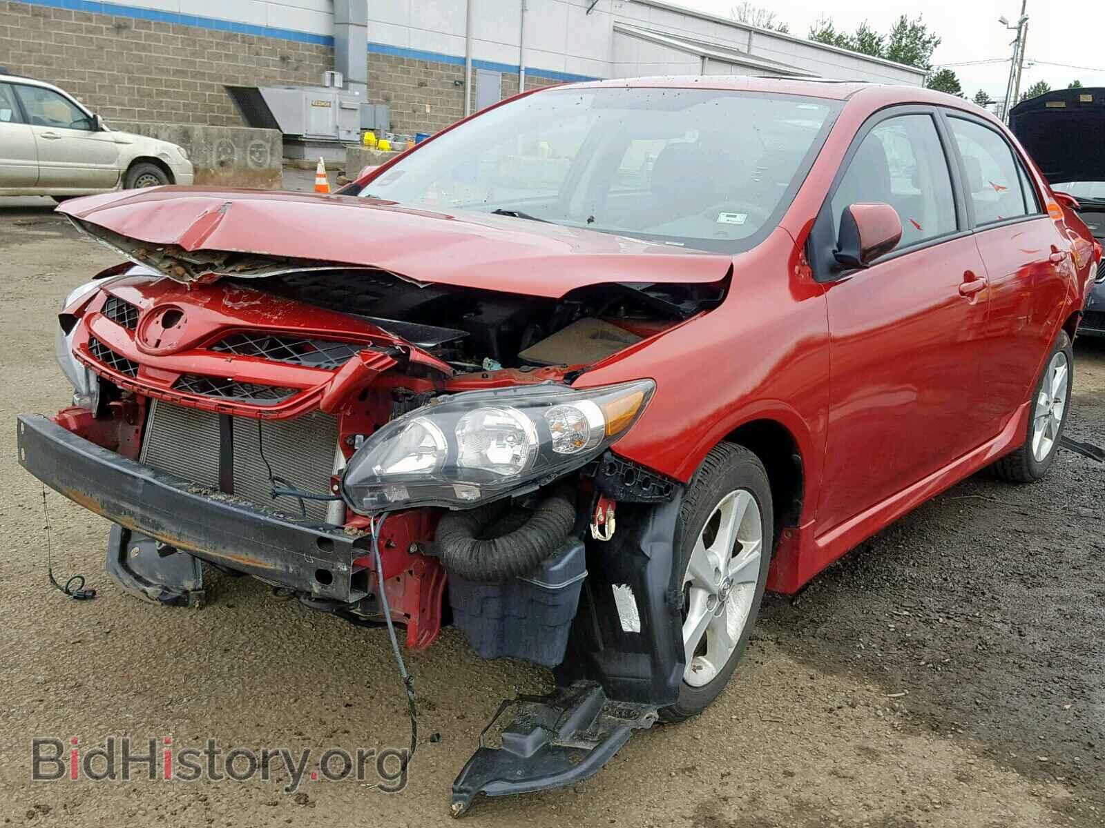 2011 TOYOTA COROLLA BA - VIN: 2T1BU4EE6BC731744 - Фото 2