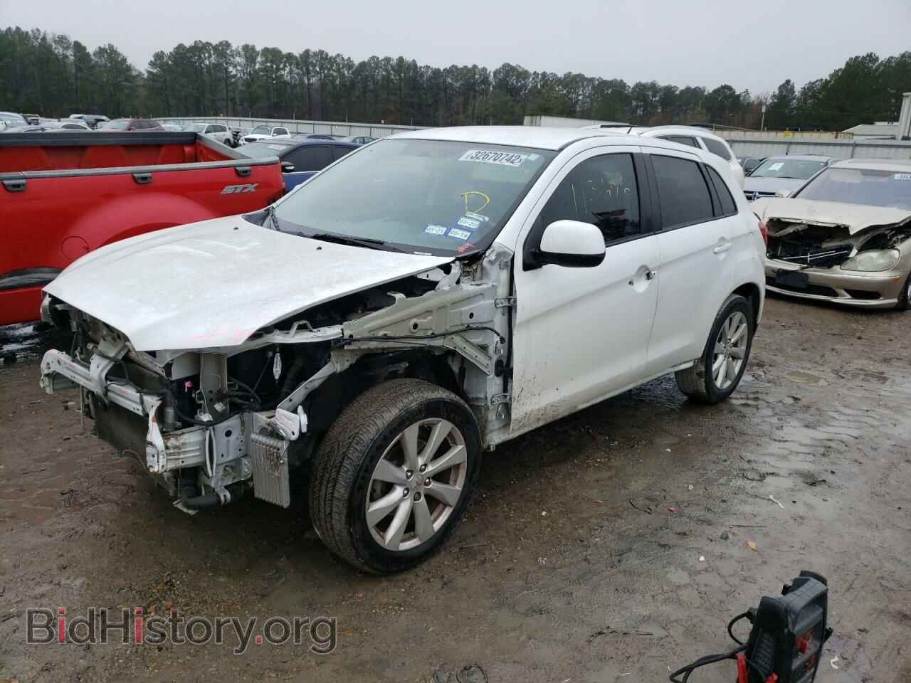 2013 MITSUBISHI OUTLANDER - VIN: 4A4AP3AU4DE010552 - Фото 2