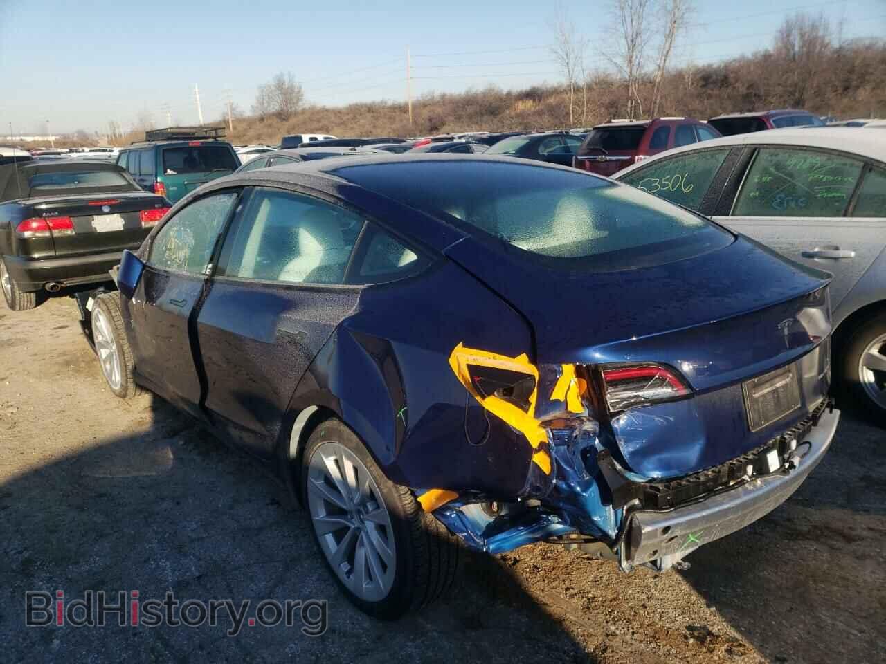 2021 TESLA MODEL 3 - VIN: 5YJ3E1EB0MF903268 - Фото 3