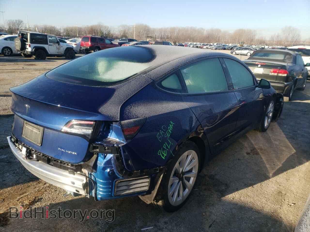 2021 TESLA MODEL 3 - VIN: 5YJ3E1EB0MF903268 - Фото 4
