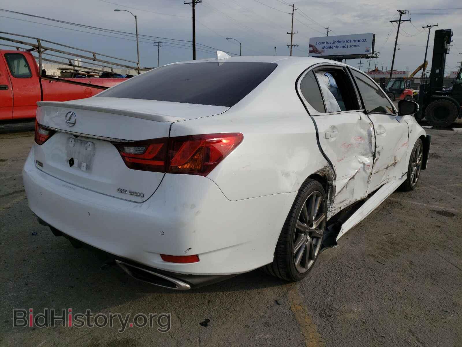 2015 LEXUS GS350 - VIN: JTHBE1BL9FA017453 - Фото 4