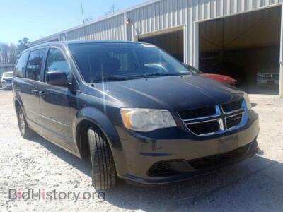 2011 Dodge CARAVAN Grand Cara, gray — VIN 2D4RN3DG1BR627240, Copart