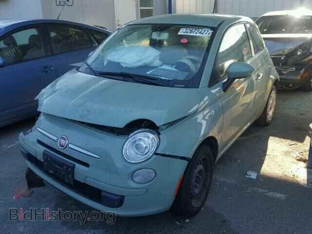 2012 FIAT 500 - VIN: 3C3CFFAR0CT381193 - Фото 2
