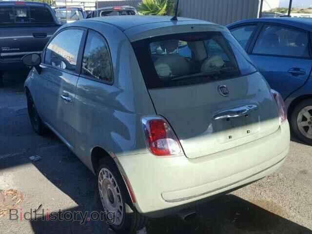 2012 FIAT 500 - VIN: 3C3CFFAR0CT381193 - Фото 3