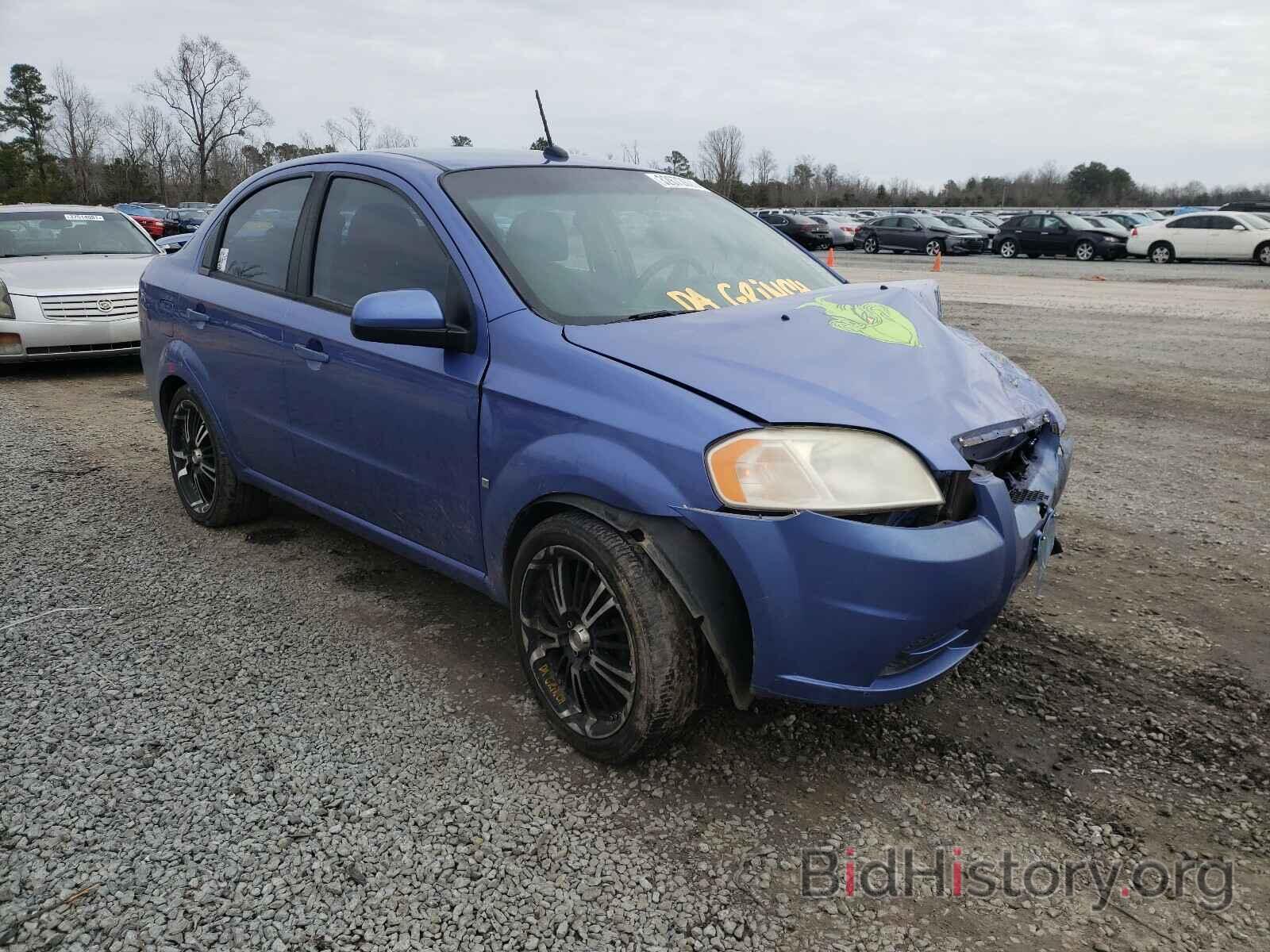 Фотография KL1TD56E39B629116 - CHEVROLET AVEO 2009