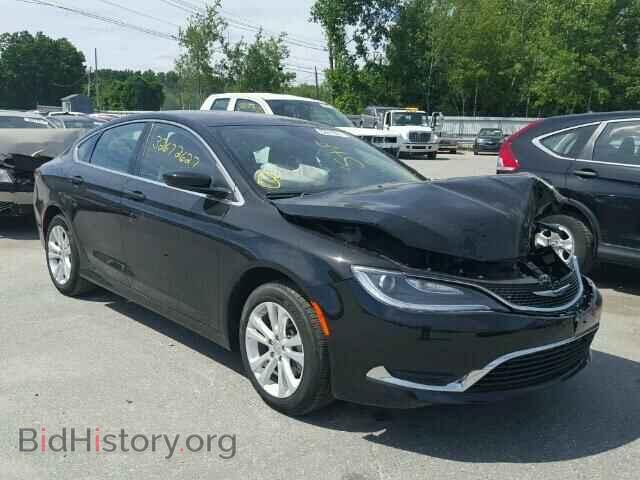 Фотография 1C3CCCAB9GN195619 - CHRYSLER 200 2016