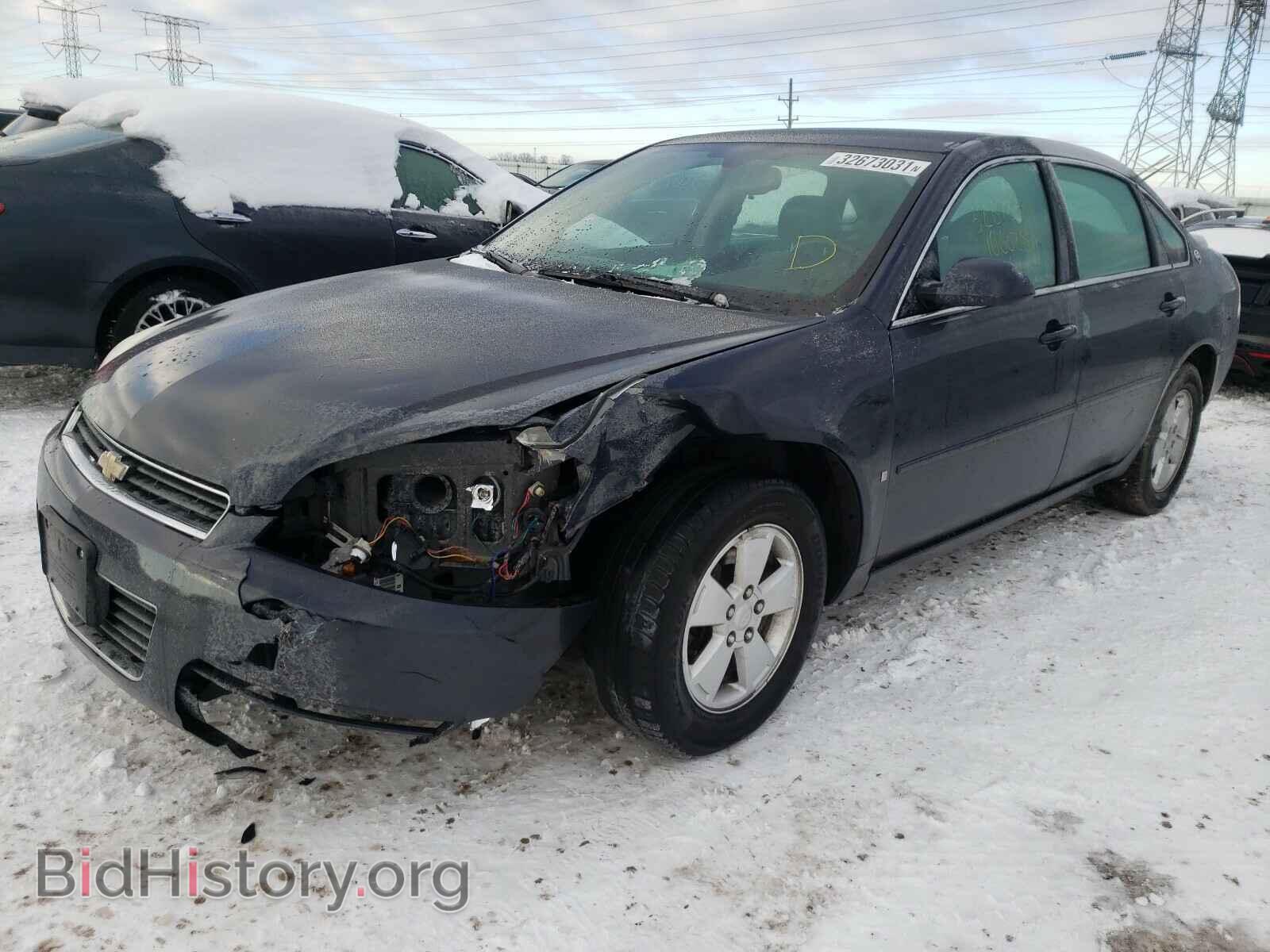 2008 CHEVROLET IMPALA - VIN: 2G1WT58K989190041 - Фото 2